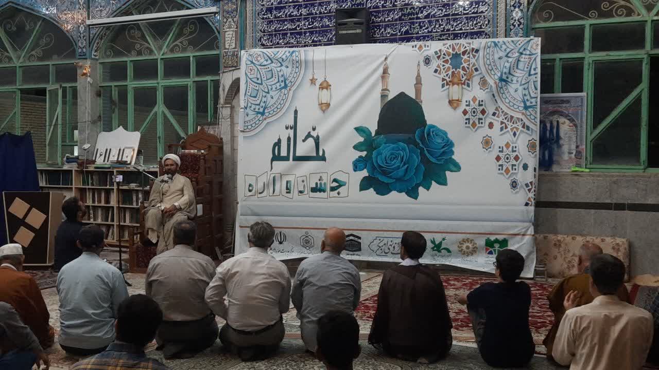 منبر معروف حجت الاسلام حسینی والا برگزار شد.